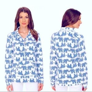Lilly Pulitzer Half Button Down Pullover